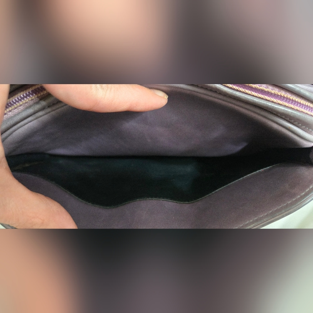 EUC Vintage Bally Purple Horse Hair Crossbody - Picture 11 of 15